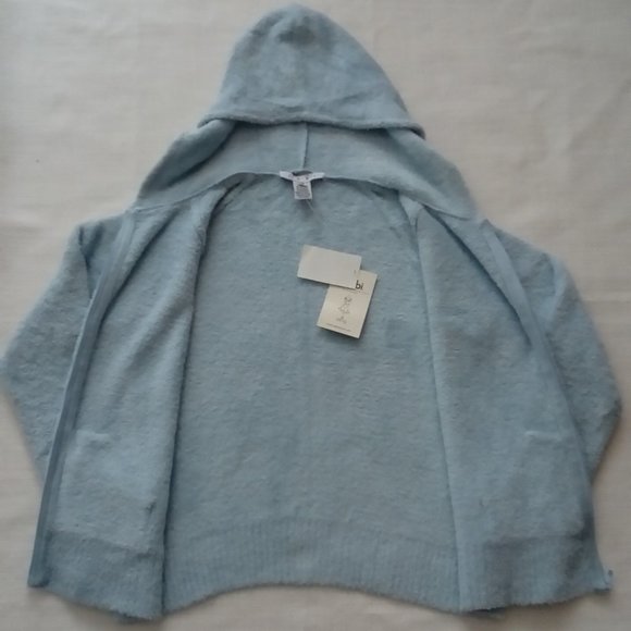 Cabi 760 Sweater Hoodie Zip Front Light Blue - Picture 10 of 10